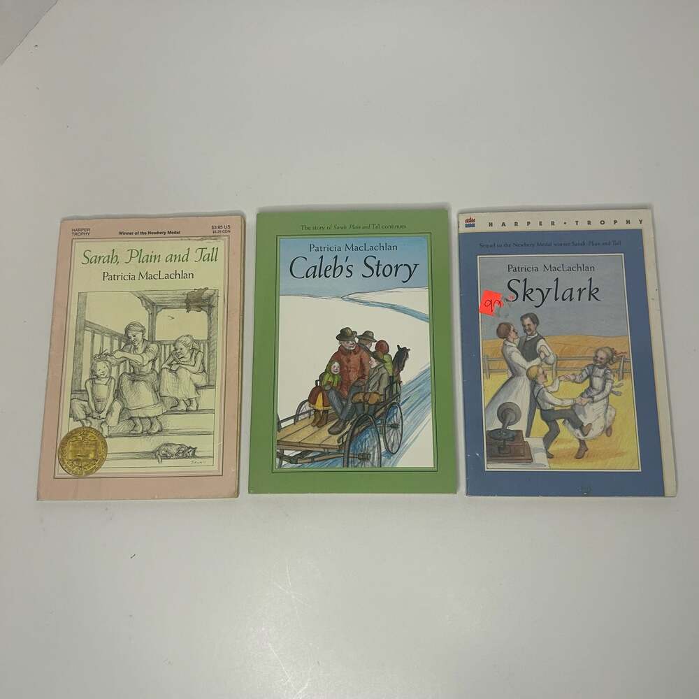 Sarah, Plain and Tall, Caleb's Story and Skylark Book Set by Patricia MacLachlan